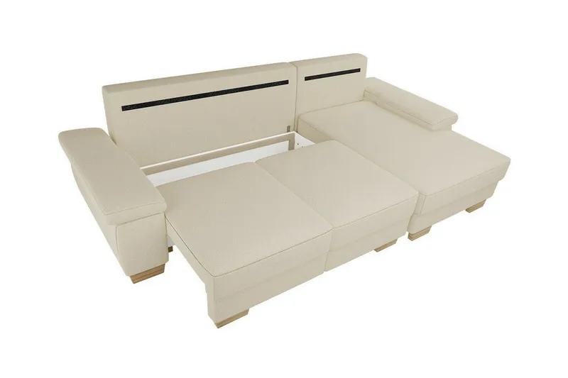 Graystone 3-sits Hörnbäddsoffa - Möbler - Vardagsrum - Bäddsoffor - Hörnbäddsoffa