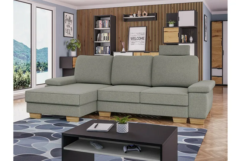 Graystone 3-sits Hörnbäddsoffa - Möbler - Vardagsrum - Bäddsoffor - Hörnbäddsoffa