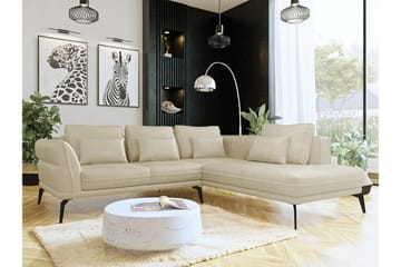 Graystone 4-sits Hörnbäddsoffa beige - Möbler - Vardagsrum - Soffor - Divansoffa & schäslong