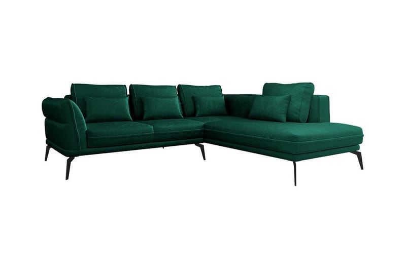 Graystone 4-sits Hörnbäddsoffa Mörkgrön - Möbler - Vardagsrum - Bäddsoffor - Hörnbäddsoffa