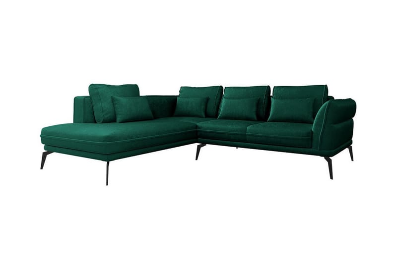 Graystone 4-sits Hörnbäddsoffa Mörkgrön - Möbler - Vardagsrum - Bäddsoffor - Hörnbäddsoffa