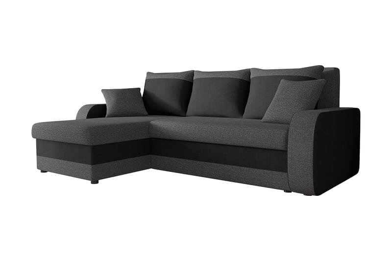 GUDDARP 3-sits Hörnbäddsoffa Universal Ljusgrå - Möbler - Vardagsrum - Bäddsoffor