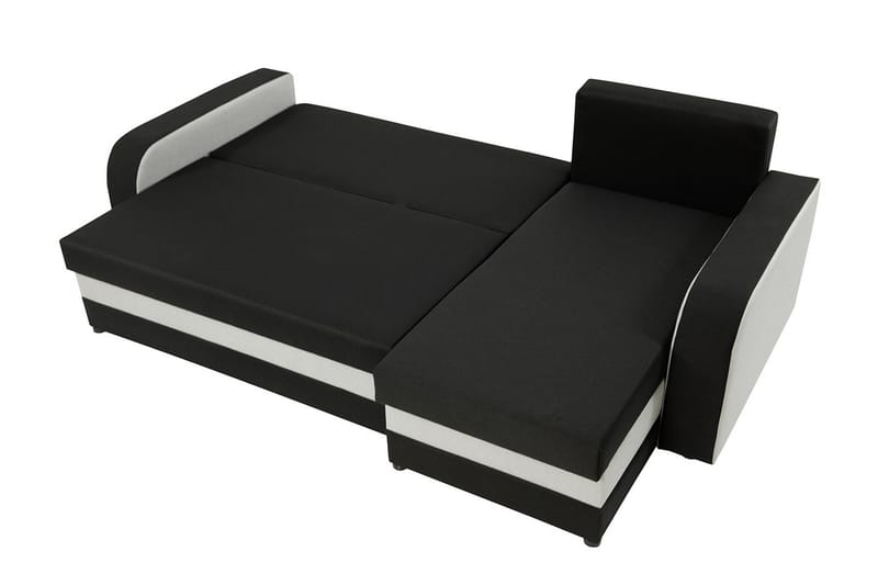 GUDDARP 3-sits Hörnbäddsoffa Universal Vit/Röd - Möbler - Vardagsrum - Bäddsoffor