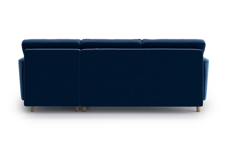 HÄLLEVIK Bäddsoffa med Divan Blå - Möbler - Vardagsrum - Bäddsoffor