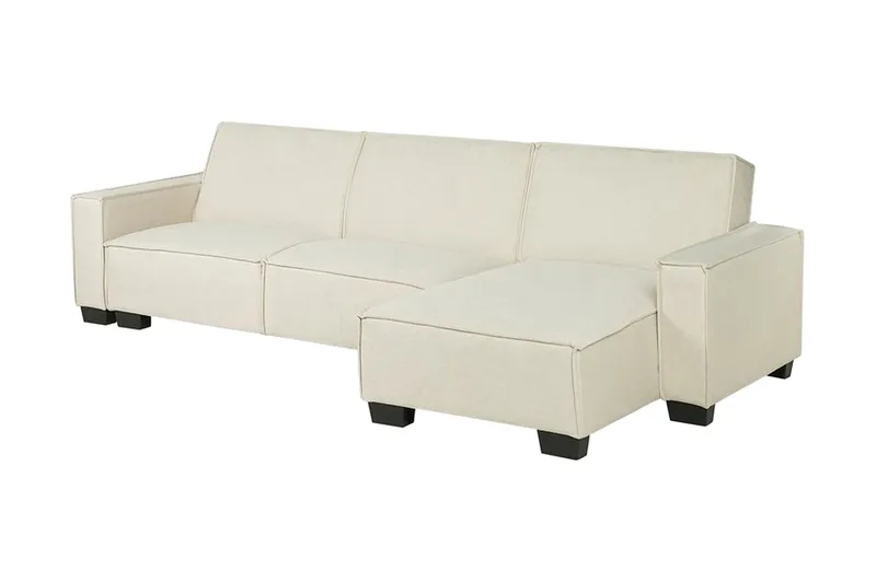 Halsnead Hörnbäddsoffa Vänster, Beige