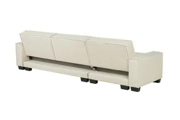 Halsnead Hörnbäddsoffa Vänster - Beige - Möbler - Vardagsrum - Bäddsoffor