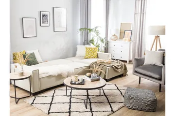 Halsnead Hörnbäddsoffa Vänster - Beige - Möbler - Vardagsrum - Bäddsoffor