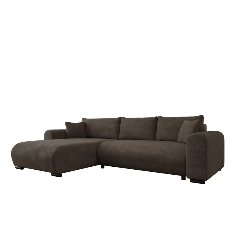Handda 3-sits Bäddsoffa med divan - brun - Möbler - Vardagsrum - Bäddsoffor - Hörnbäddsoffa