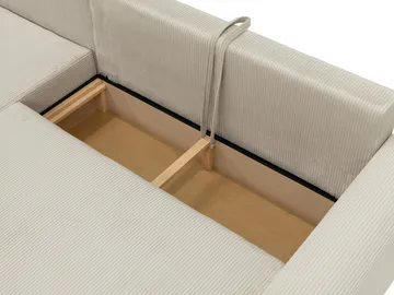 Handda 3-sits Bäddsoffa med divan - grå - Möbler - Vardagsrum - Bäddsoffor