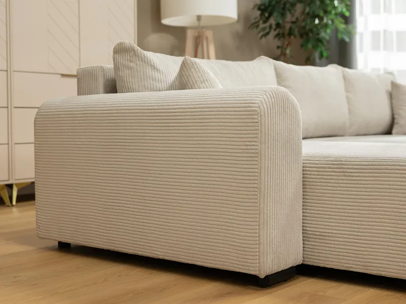Handda 3-sits Bäddsoffa med divan och förvaring - Möbler - Vardagsrum - Bäddsoffor - Hörnbäddsoffa