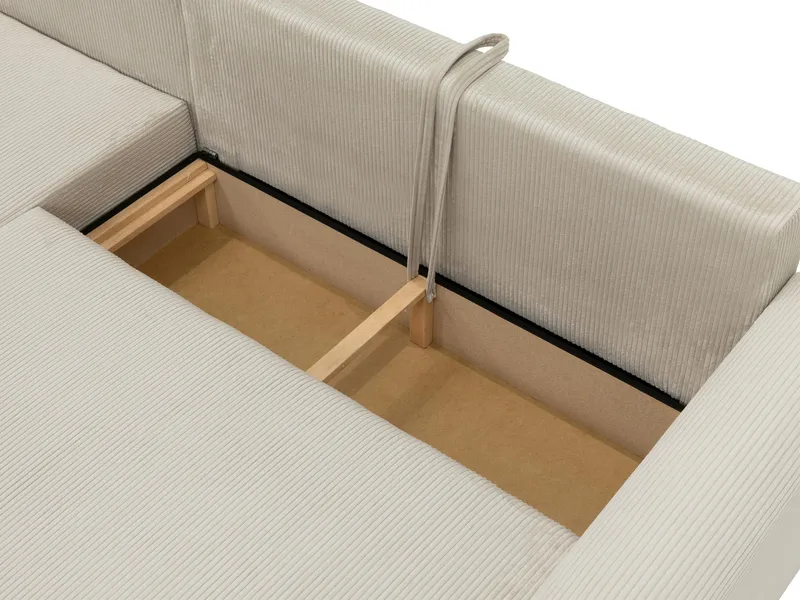 Handda 3-sits Bäddsoffa med divan och förvaring - Möbler - Vardagsrum - Bäddsoffor - Hörnbäddsoffa