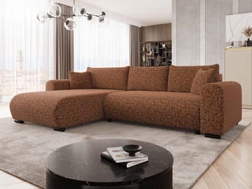 Handda 3-sits Bäddsoffa med divan - orange - Möbler - Vardagsrum - Bäddsoffor