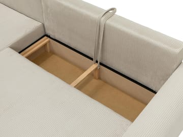 Handda 3-sits Bäddsoffa med divan - orange - Möbler - Vardagsrum - Bäddsoffor
