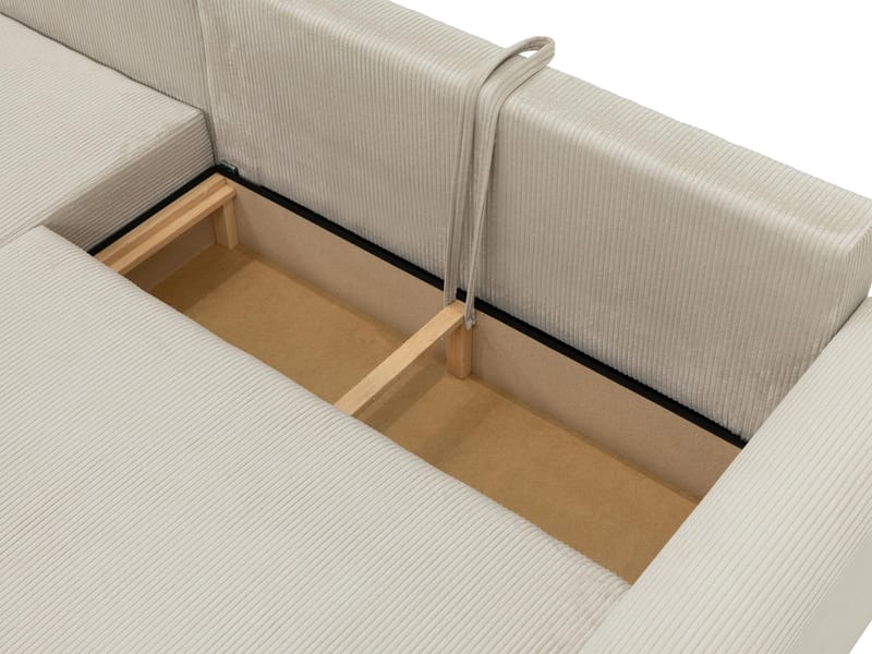 Handda 4-sits Divansoffa Vänster - Möbler - Vardagsrum - Bäddsoffor - Hörnbäddsoffa