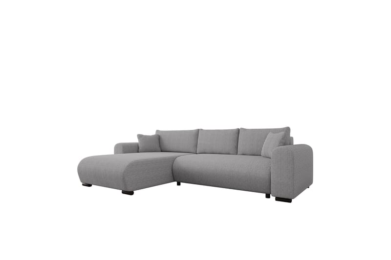 Handda Bäddsoffa med Divan 3-sits i Manchester - Grå - Möbler - Vardagsrum - Bäddsoffor