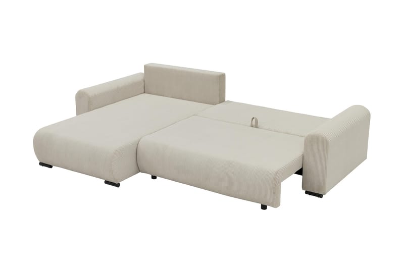 Handda Bäddsoffa med Divan 3-sits i Sammet - Brun - Möbler - Vardagsrum - Bäddsoffor