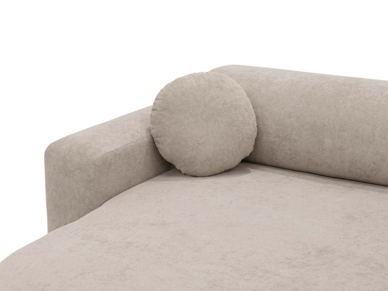 Hanish Bäddsoffa Dubbeldivan 5-sits - Grå - Möbler - Vardagsrum - Bäddsoffor - U bäddsoffa