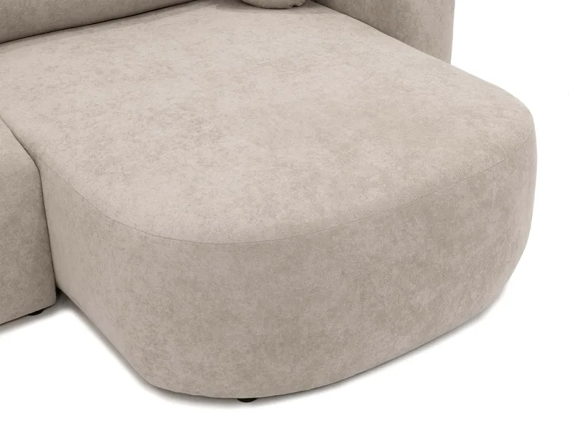 Hanish Bäddsoffa Dubbeldivan 5-sits - Grå - Möbler - Vardagsrum - Bäddsoffor - U bäddsoffa