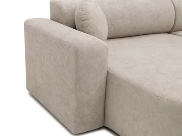 Hanish Bäddsoffa Dubbeldivan 5-sits - Vit - Möbler - Vardagsrum - B äddsoffor - U bäddsoffa