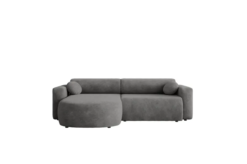 Hanish Bäddsoffa med Divan 3-sits - Grå - Möbler - Vardagsrum - Bäddsoffor
