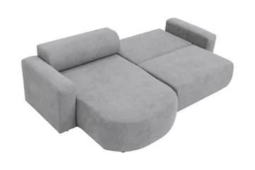 Hanish Bäddsoffa med Divan 3-sits - Grå - Möbler - Vardagsrum - Bäddsoffor