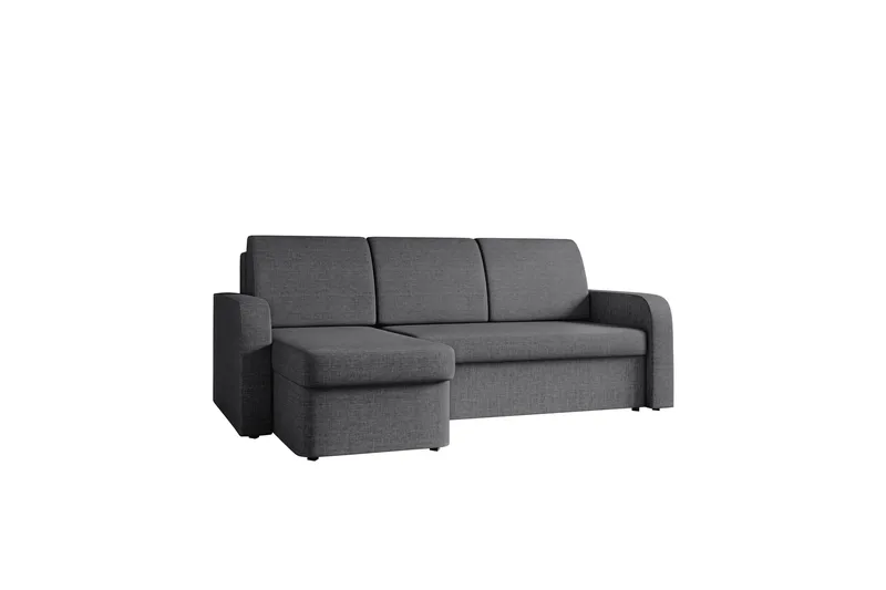 Hardev Bäddsoffa med Divan 3-sits, Grå