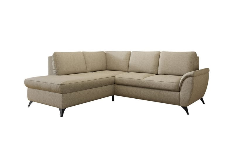Hereford 3-sits Hörnbäddsoffa Beige - Möbler - Vardagsrum - Bäddsoffor - Hörnbäddsoffa