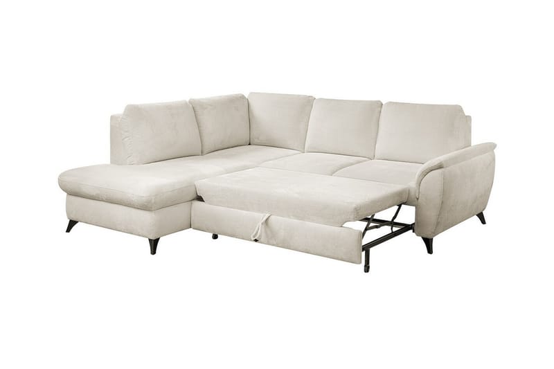 Hereford 3-sits Hörnbäddsoffa Beige/Ljusbeige - Möbler - Vardagsrum - Bäddsoffor - Hörnbäddsoffa