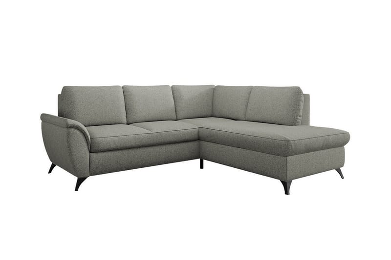 Hereford 3-sits Hörnbäddsoffa Ljusgrå - Möbler - Vardagsrum - Bäddsoffor - Hörnbäddsoffa