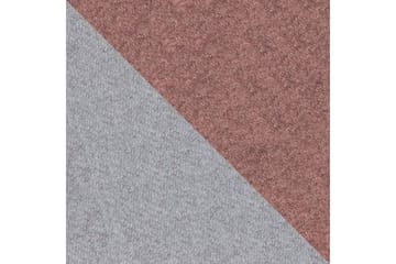 Herosa 3-sits Bäddsoffa med Divan med Förvaring - Grå/Rosa - Möbler - Vardagsrum - Bäddsoffor