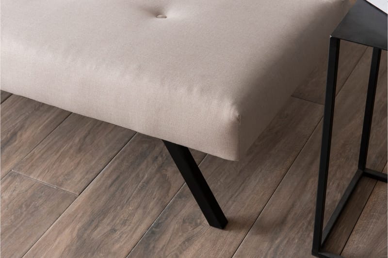 Hetalia 3-sits Längsbäddad Bäddsoffa 102x180 cm i Tyg - Beige - Möbler - Vardagsrum - Bäddsoffor
