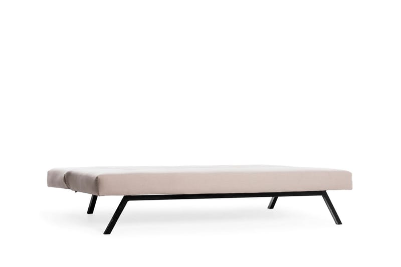 Hetalia 3-sits Längsbäddad Bäddsoffa 102x180 cm i Tyg - Beige - Möbler - Vardagsrum - Bäddsoffor