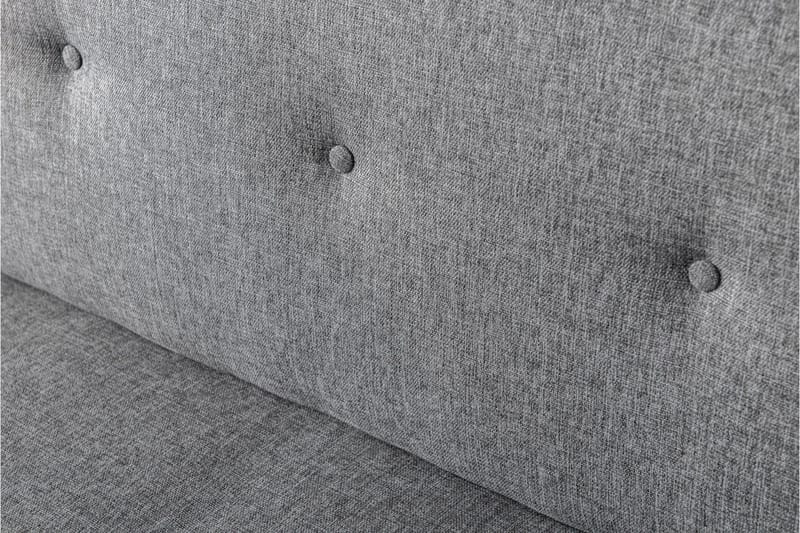 Hetalia 3-sits Längsbäddad Bäddsoffa 102x180 cm i Tyg - Grå - Möbler - Vardagsrum - Bäddsoffor