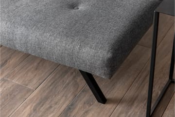 Hetalia 3-sits Längsbäddad Bäddsoffa 102x180 cm i Tyg - Grå - M öbler - Vardagsrum - Bäddsoffor