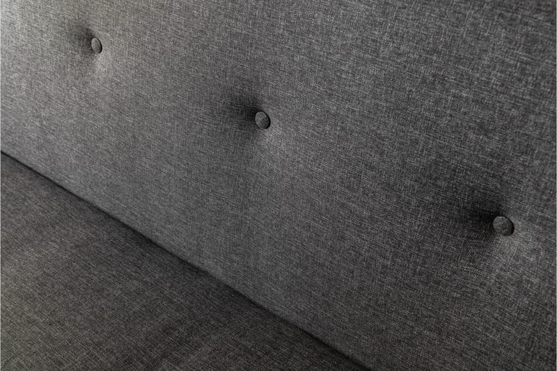Hetalia 3-sits Längsbäddad Bäddsoffa 102x180 cm i Tyg - Mörkgrå - Möbler - Vardagsrum - Bäddsoffor