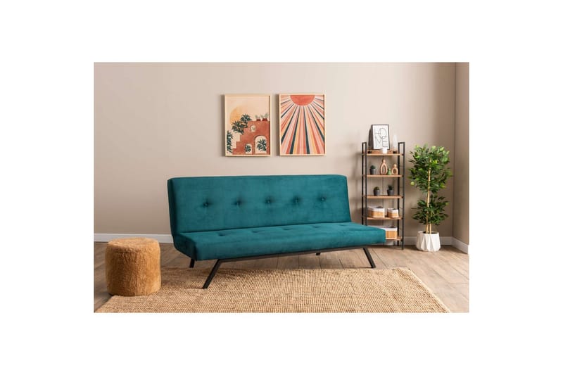 Hetalia Bäddsoffa 3-sits - Blå - Möbler - Vardagsrum - Bäddsoffor