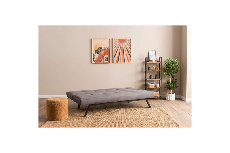 Hetalia Bäddsoffa 3-sits - Grå - Möbler - Vardagsrum - Bäddsoffor