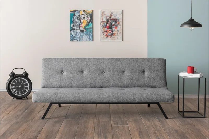 Hetalia Bäddsoffa 3-sits - Ljusgrå - Möbler - Vardagsrum - Bäddsoffor