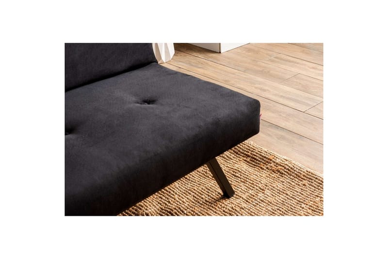 Hetalia Bäddsoffa 3-sits - Svart - Möbler - Vardagsrum - Bäddsoffor