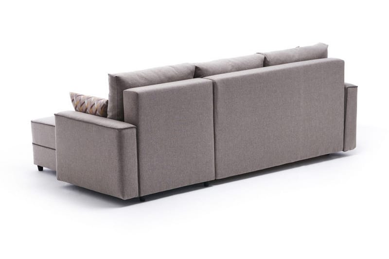 Highbank Bäddsoffa m. Divan 4-sits 200x150 - Cream - Möbler - Vardagsrum - Bäddsoffor