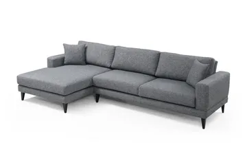 Hilari Bäddsoffa med Divan Vänster - Grå - Möbler - Vardagsrum - Bäddsoffor