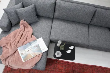 Hilari Bäddsoffa med Divan Vänster - Grå - Möbler - Vardagsrum - Bäddsoffor