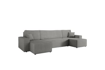 Hobson Bäddsoffa Dubbeldivan 4-sits i Plysch