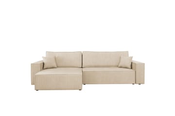 Hobson Bäddsoffa med Divan 3-sits i Plysch