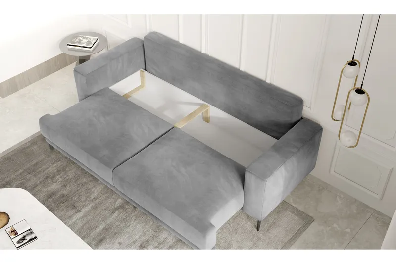 Hopland 4-sits Bäddsoffa - Beige - Möbler - Vardagsrum - Bäddsoffor - 4-sits bäddsoffa