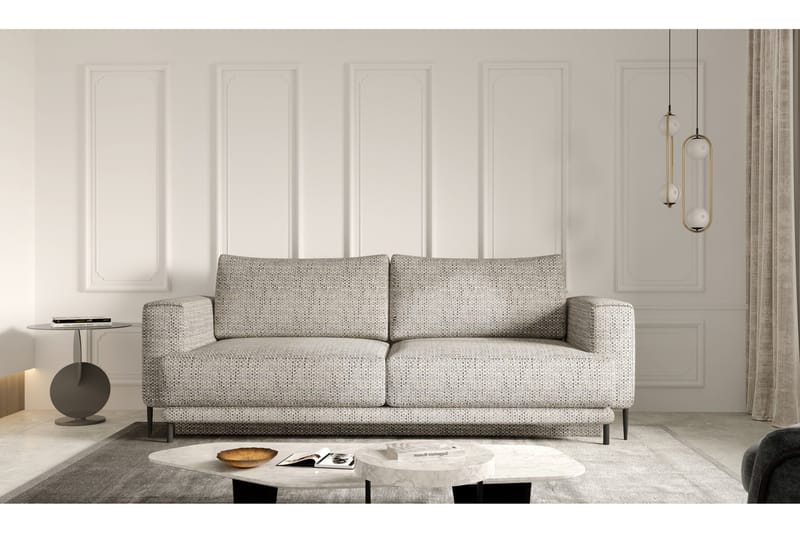 Hopland 4-sits Bäddsoffa - Beige - Möbler - Vardagsrum - Bäddsoffor - 4-sits bäddsoffa