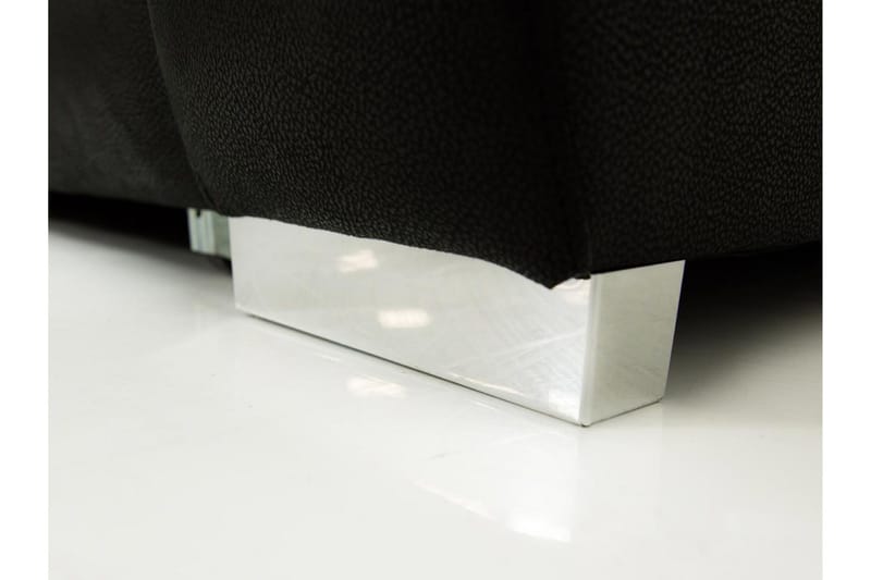 3-sits Hörnbäddsoffa Cerys Mini - Läder/Röd - Möbler - Vardagsrum - Bäddsoffor - Hörnbäddsoffa