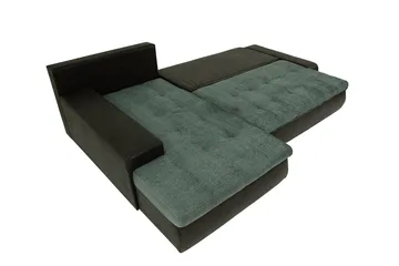 3-sits Hörnbäddsoffa Cerys Mini - Läder/Rosa - Möbler - Vardagsrum - Bäddsoffor - Bäddsoffa divan