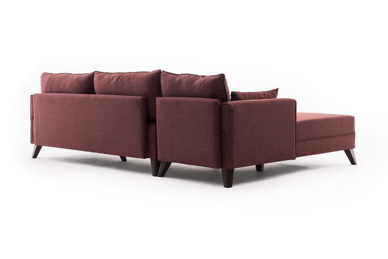 Antigua Divanbäddsoffa Vänster - Röd - Möbler - Vardagsrum - Bäddsoffor - Hörnbäddsoffa