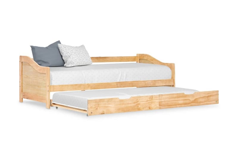 Bäddsoffa ram furu 90x200 cm - Brun - Möbler - Vardagsrum - Bäddsoffor - Hörnbäddsoffa